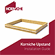 Upstand installation guide