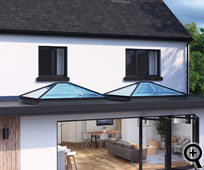 example Korniche roof lantern